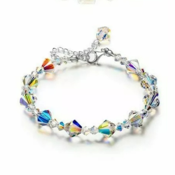 Jewelry - 💣5/$35 CRYSTAL AURORA BRACELET☆ NEW ☆SO PRETTY